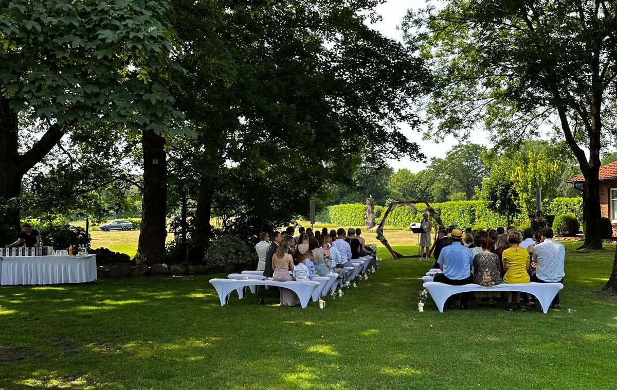 Heiraten bei Gundies Home Klein Meckelsen Rotenburg Niedersachsen Hochzeitslocation