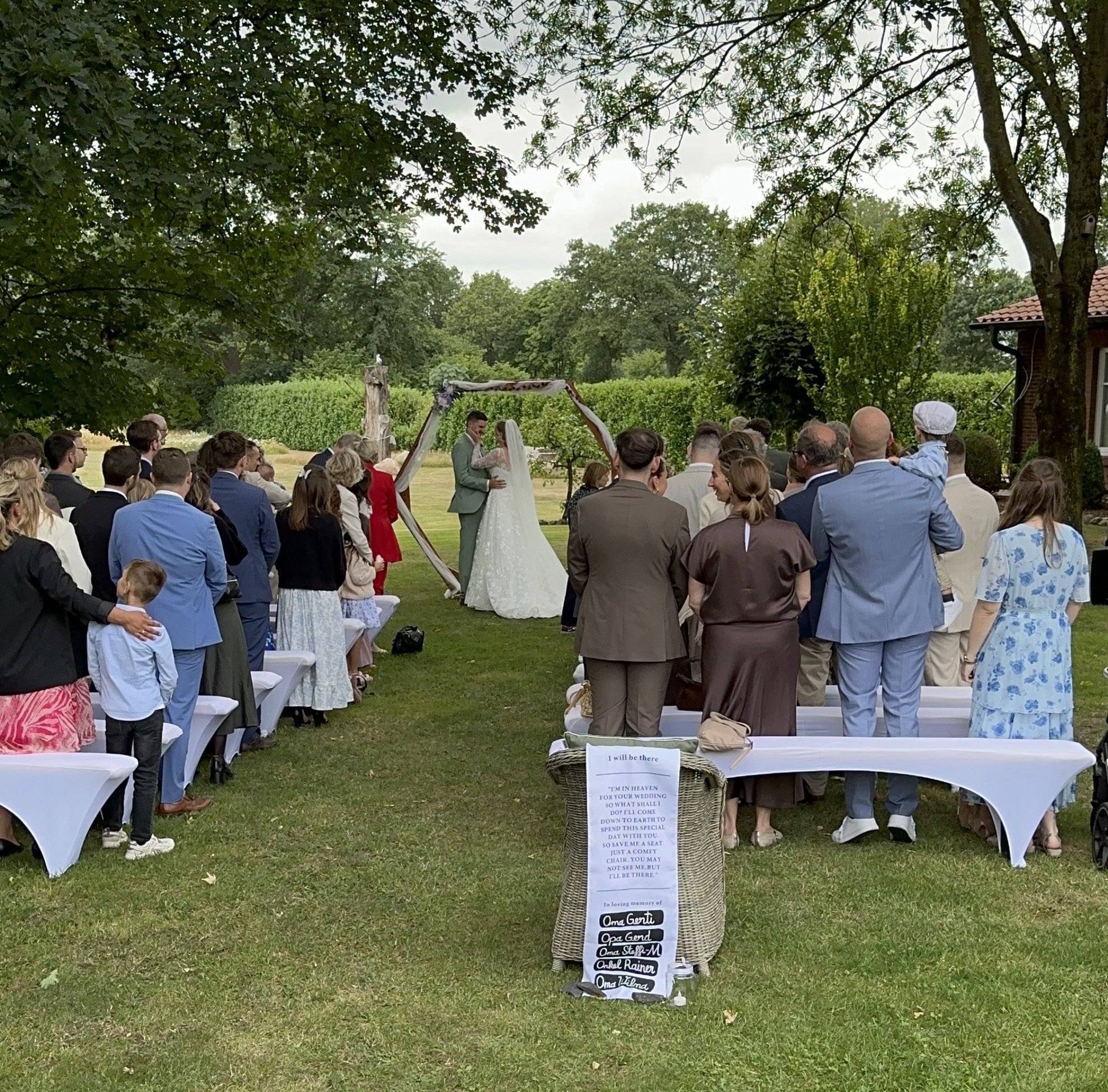 Heiraten bei Gundies Home Klein Meckelsen Rotenburg Niedersachsen Hochzeitslocation